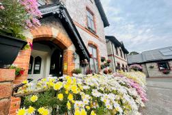 Plymbridge House entrance in bloom!