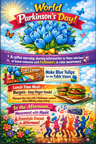 Bramble Down's Parkinson's Day Events