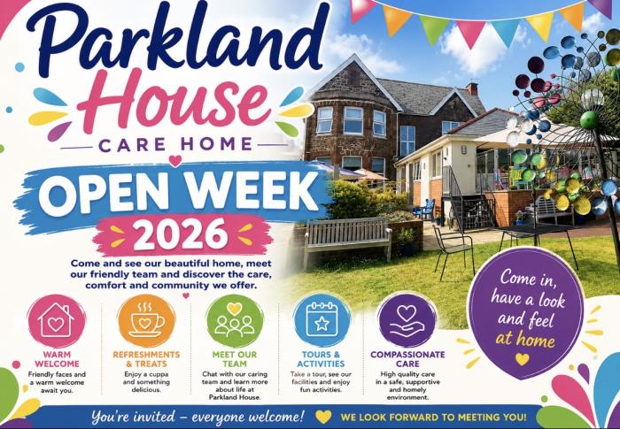 Care Home Open Week Poster