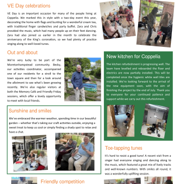 News from Coppelia House